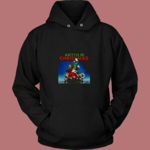 Arthur Christmas Movie Xmas Vintage 80s Hoodie
