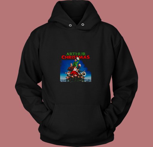 Arthur Christmas Movie Xmas Vintage 80s Hoodie Arthur Christmas Movie Xmas Vintage 80s Hoodie
