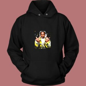 Asap Rocky Middle Finger Poster Vintage Hoodie