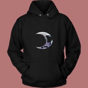 Astronaut Moon 80s Hoodie