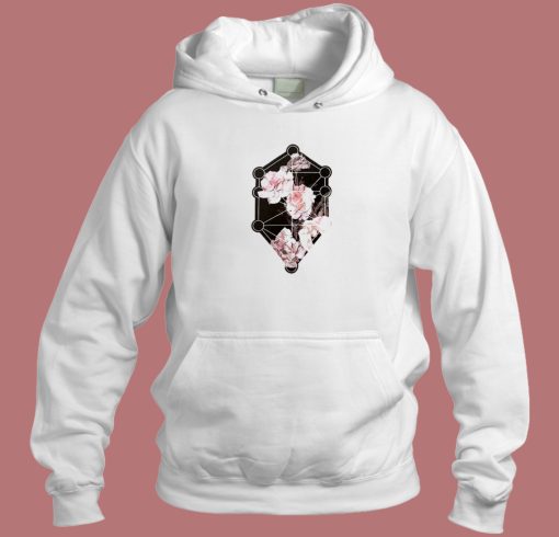 Asymmetric Flower Aesthetic Hoodie Style Asymmetric Flower Aesthetic Hoodie Style