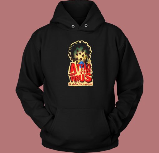 Attack Of The Virus Graphic Hoodie Style Attack Of The Virus Graphic Hoodie Style