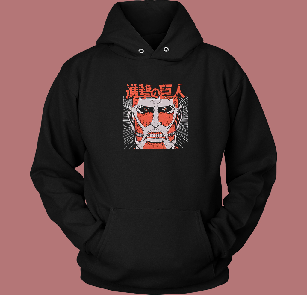 Attack On Titan Colossal Hoodie Style Attack On Titan Colossal Hoodie Style
