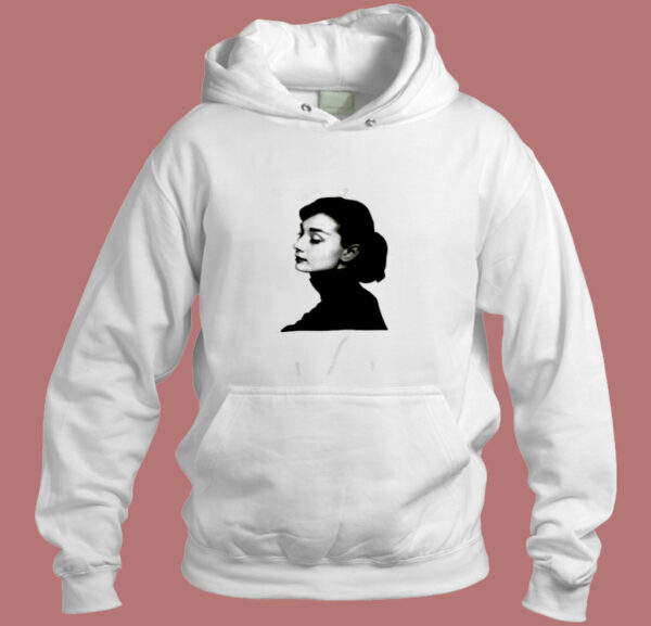 Audrey Hepburn Aesthetic Hoodie Style