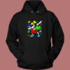 Autism Awareness Dabbing Puzzle Piece Vintage Hoodie