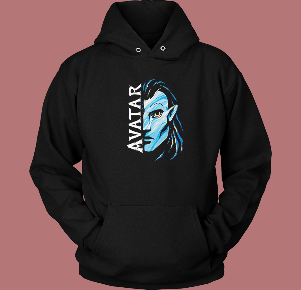 Avatar Face The Way Of Water Hoodie Style Avatar Face The Way Of Water Hoodie Style