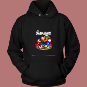 Avengers Stay Home Vintage Hoodie