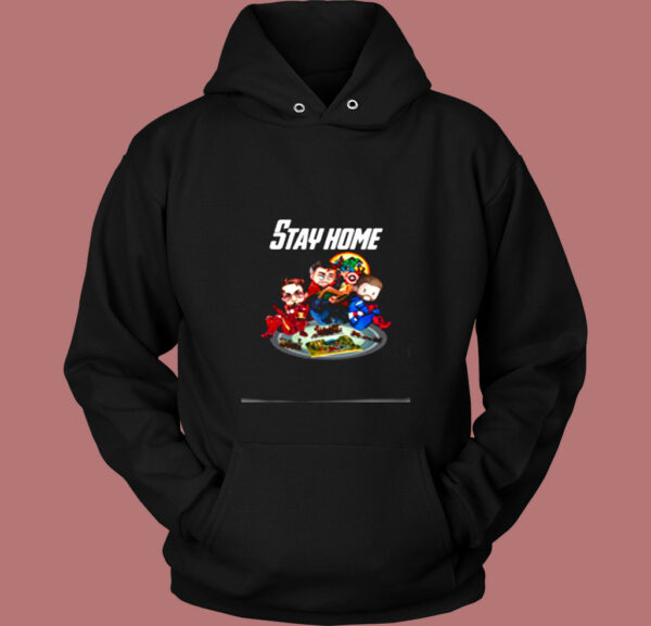 Avengers Stay Home Vintage Hoodie