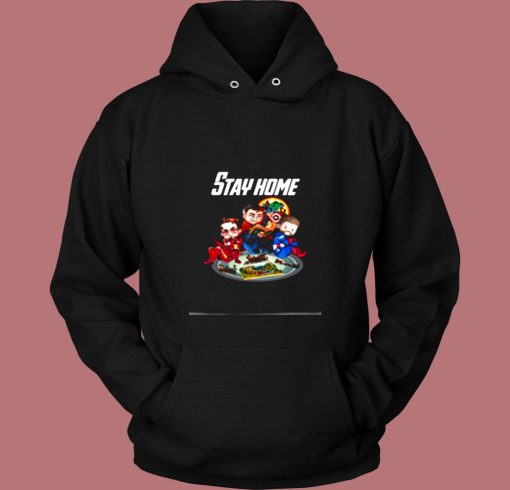 Avengers Stay Home Vintage Hoodie Avengers Stay Home Vintage Hoodie