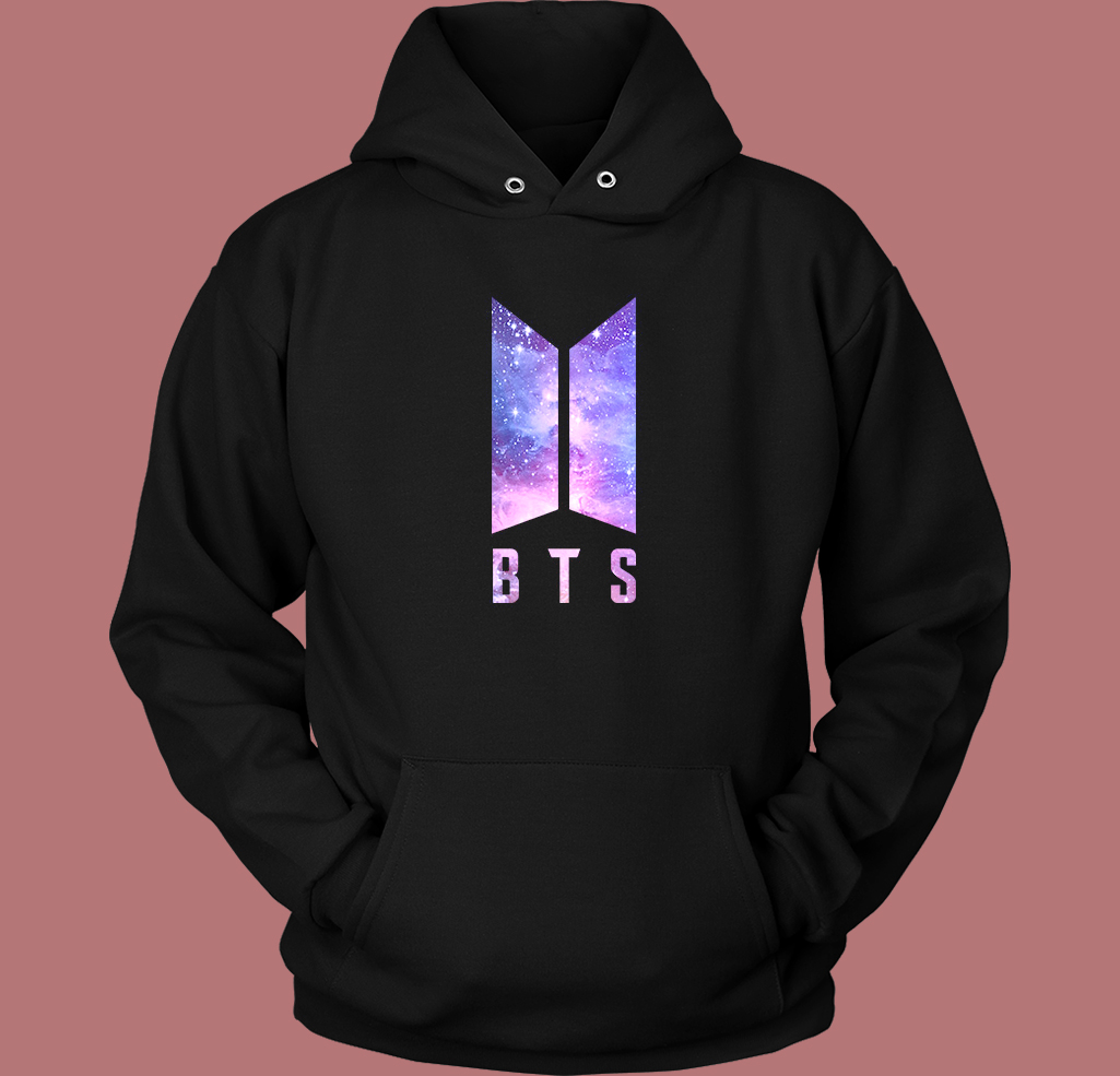 BTS Galaxy Logo Hoodie Style BTS Galaxy Logo Hoodie Style