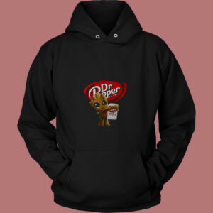 Baby Groot Dr Pepper Guardians Galaxy 80s Hoodie 1