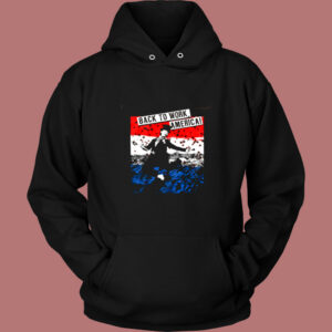 Back To Work America Vintage Hoodie 1