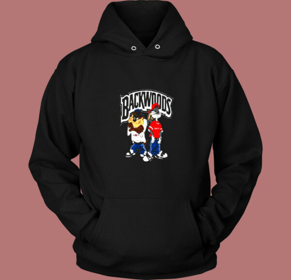 Backwoods Bugs Bunny And Taz X Looney Vintage Hoodie