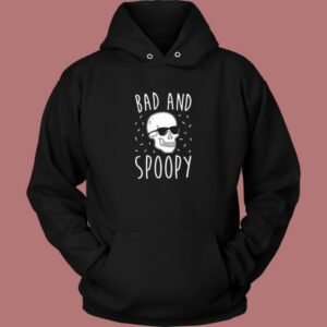 Bad And Spoopy 80s Hoodie Style