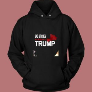 Bad Bitches For Trump Vintage Hoodie 2