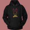 Bad Bunny Pink Logo Hoodie Style