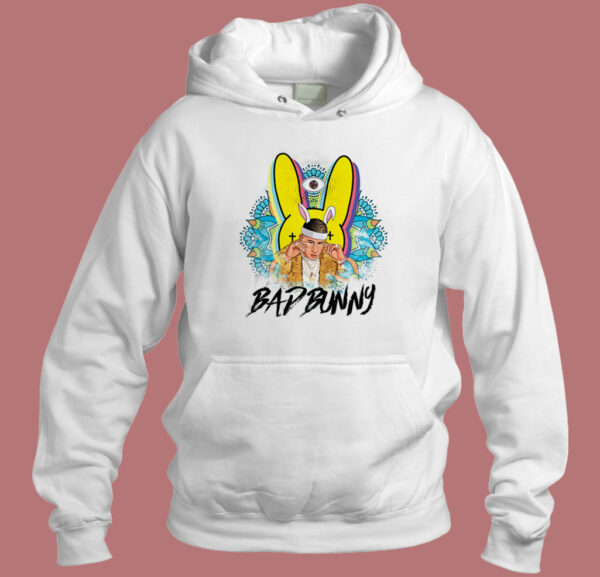 Bad Bunny Reggaeton Rapper Hoodie Style