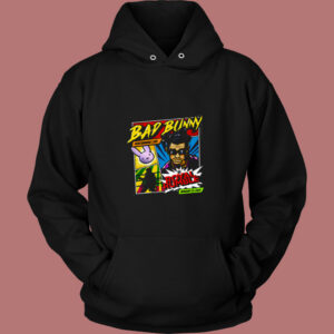 Bad Bunny X Royal Rumble 2021 Special 80s Hoodie 1
