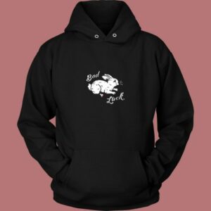 Bad Luck Rabbit Foot T Shirt Vintage Hoodie