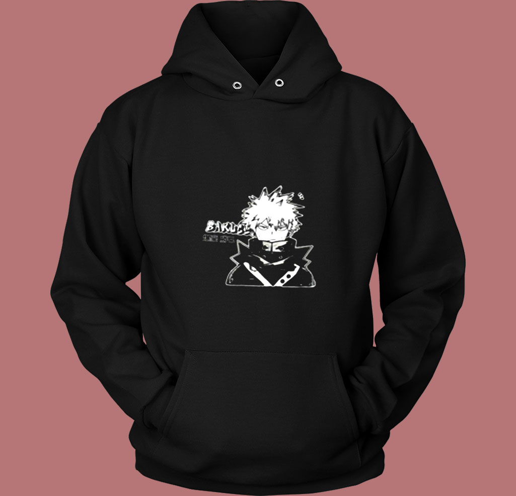Bakugou Katsuki My Hero Academia Vintage Hoodie Bakugou Katsuki My Hero Academia Vintage Hoodie