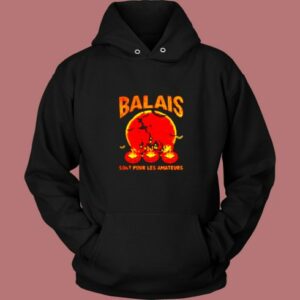 Balais Sont Pour Les Amateurs Lady Pumpkin Halloween Vintage Hoodie 2