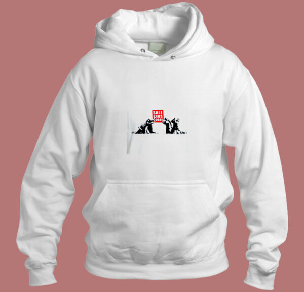 Banksy Sale Ends Aesthetic Hoodie Style
