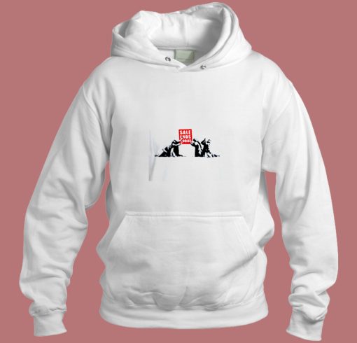 Banksy Sale Ends Aesthetic Hoodie Style Banksy Sale Ends Aesthetic Hoodie Style