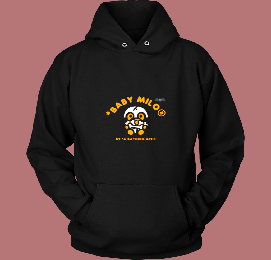 Bape Halloween Skull Baby Milo Vintage Hoodie Bape Halloween Skull Baby Milo Vintage Hoodie