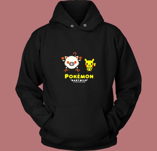 Bape X Pokemon Mankey Vintage Hoodie Bape X Pokemon Mankey Vintage Hoodie