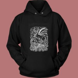 Baphometh Sabbatic Goat The Devil Vintage Hoodie 2