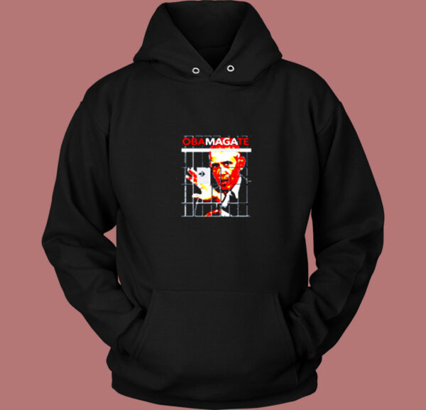 Barack Obama Gate Vintage Hoodie