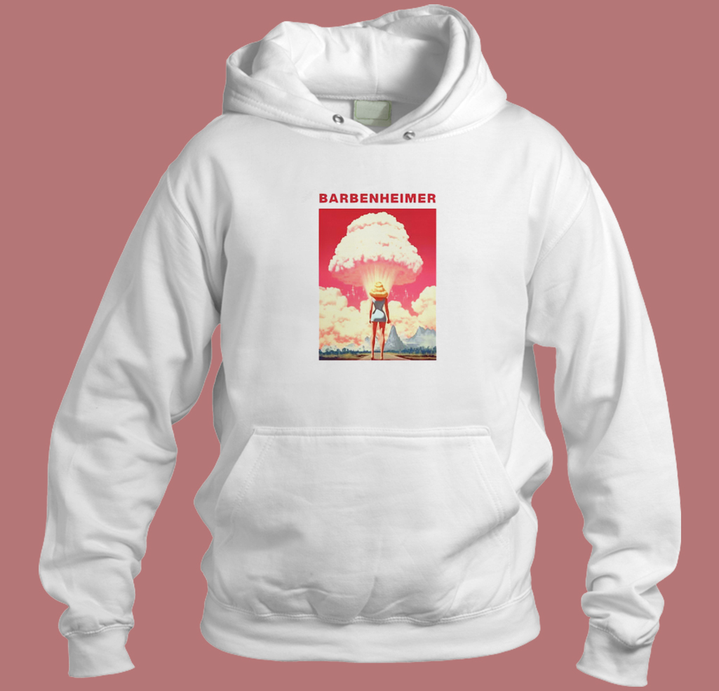 Barbie And Oppenheimer Barbenheimer Hoodie Style Barbie And Oppenheimer Barbenheimer Hoodie Style