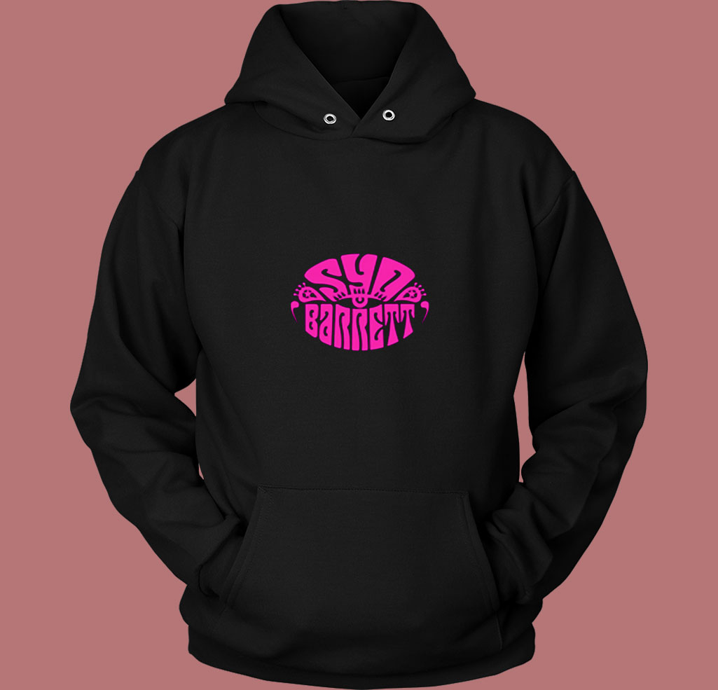 Barret Pink Floyd Inspired Psychedelic 80s Hoodie Barret Pink Floyd Inspired Psychedelic 80s Hoodie