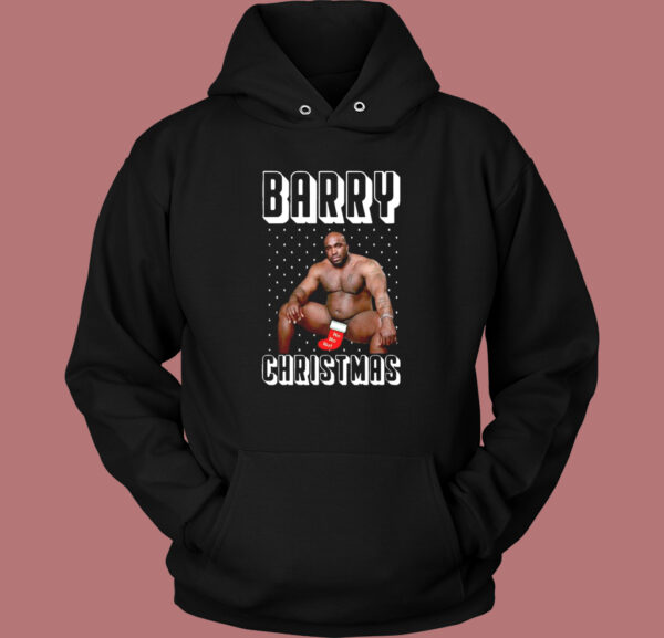 Barry Wood Ugly Christmas Hoodie Style