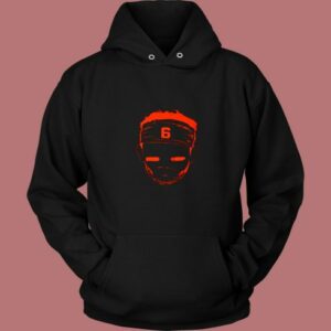 Barstool Baker Mayfield Vintage Hoodie 2