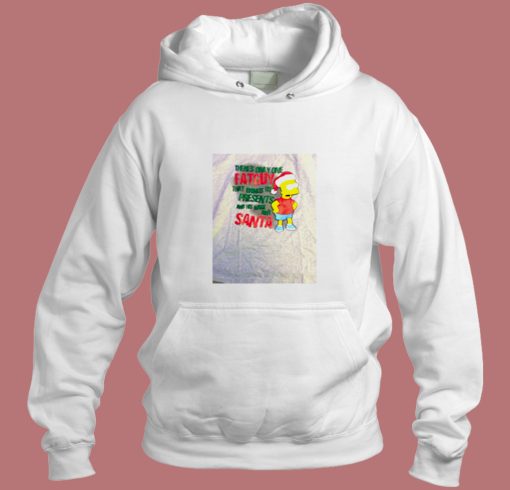 Bart Simpson Christmas Aesthetic Hoodie Style Bart Simpson Christmas Aesthetic Hoodie Style