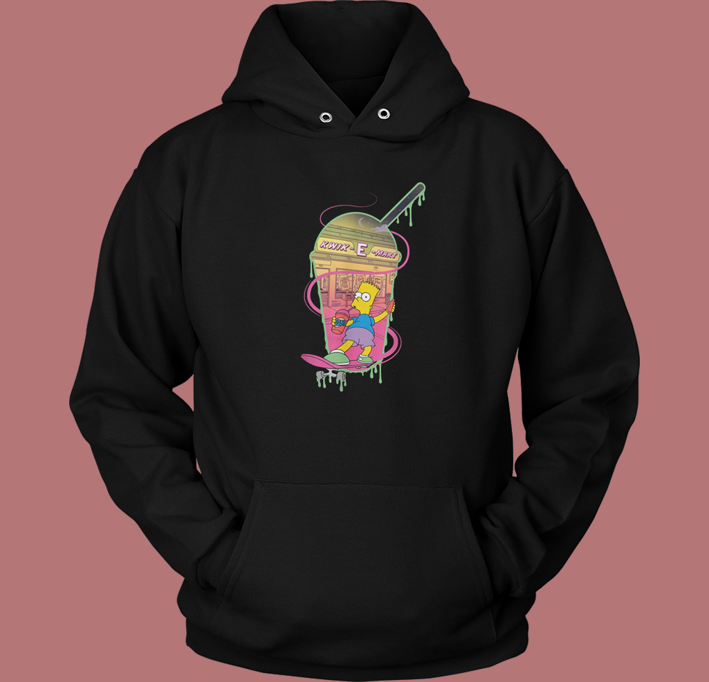 Bart Simpson Mart Squishee Hoodie Style Bart Simpson Mart Squishee Hoodie Style