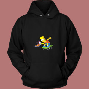 Bart Simpson Skate Vintage Hoodie