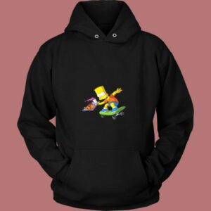 Bart Simpson Skate Vintage Hoodie