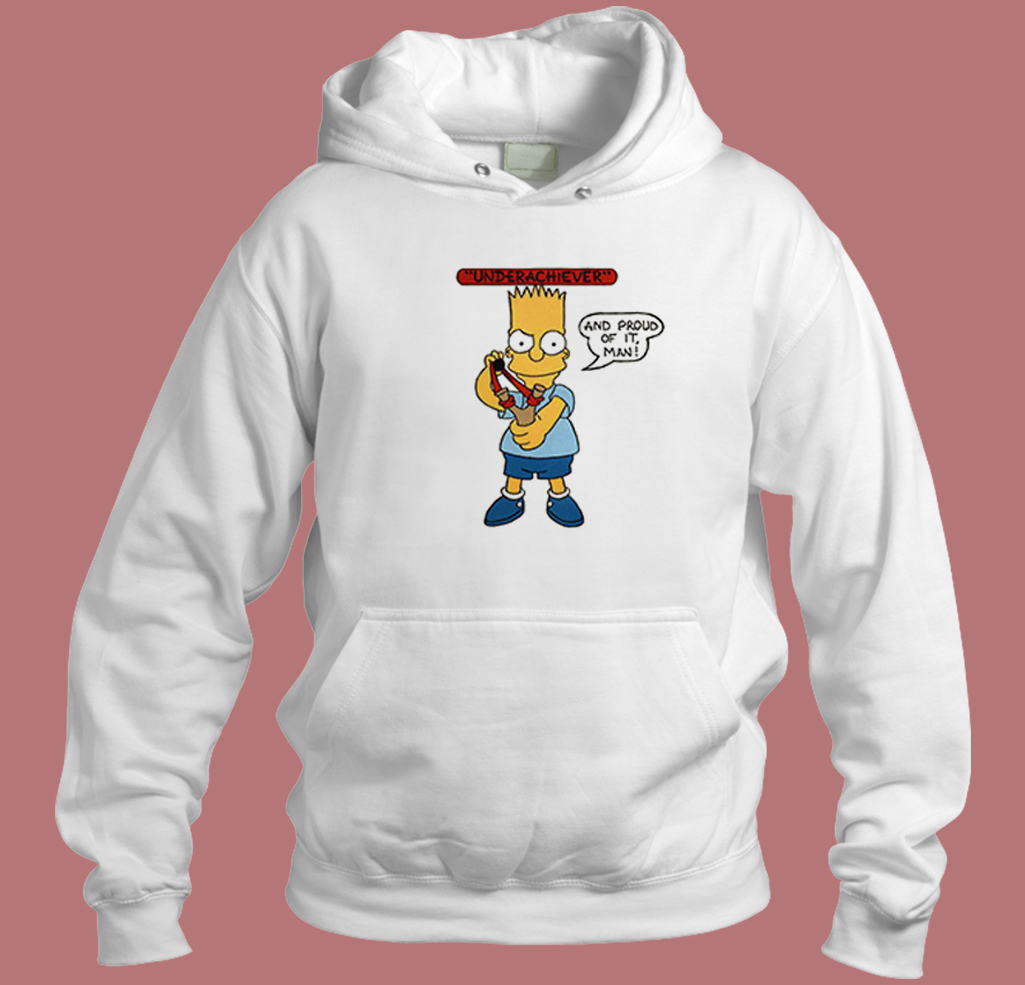Bart Simpson Underachiever Hoodie Style Bart Simpson Underachiever Hoodie Style