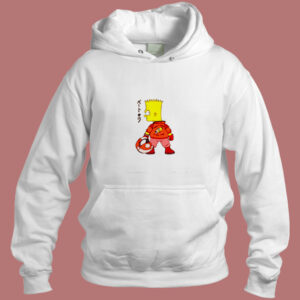 Bart X Biker Kaneda Akira Aesthetic Hoodie Style
