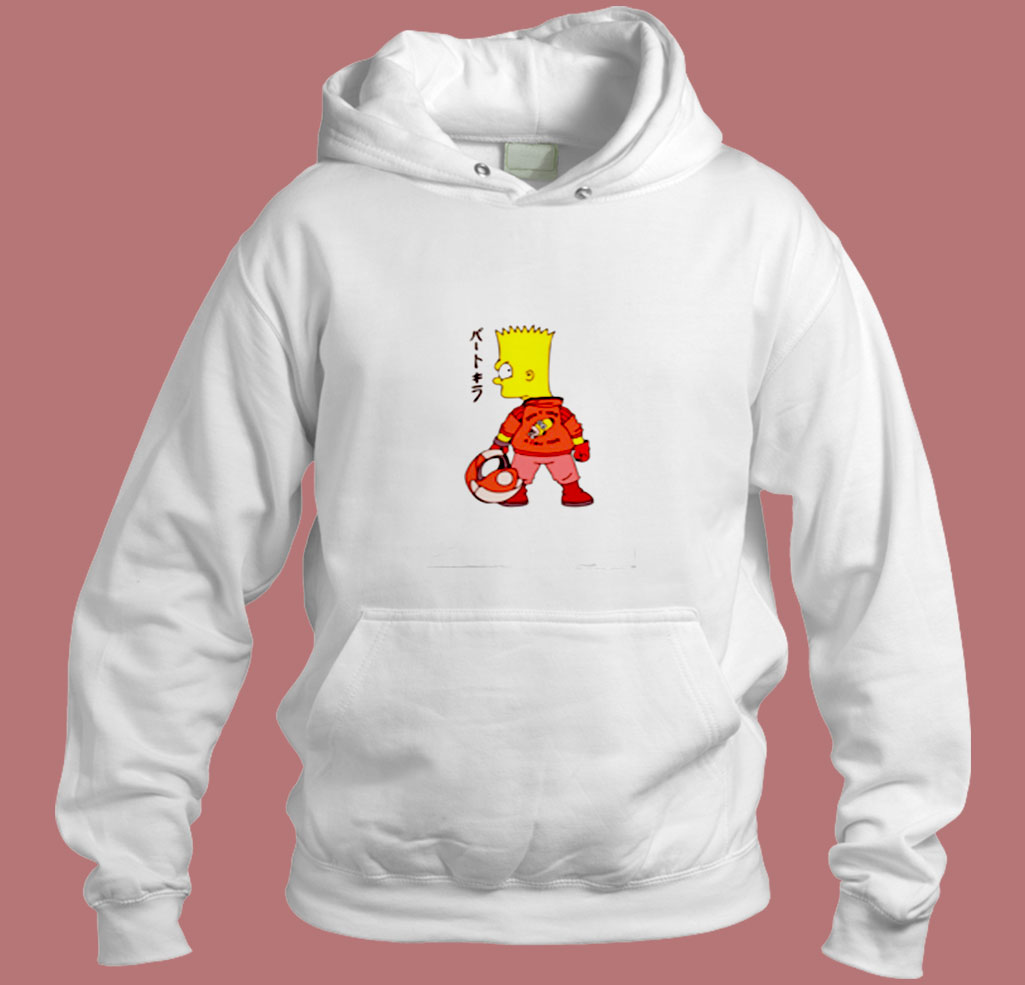 Bart X Biker Kaneda Akira Aesthetic Hoodie Style Bart X Biker Kaneda Akira Aesthetic Hoodie Style