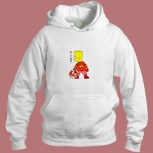 Bart X Biker Kaneda Akira Aesthetic Hoodie Style