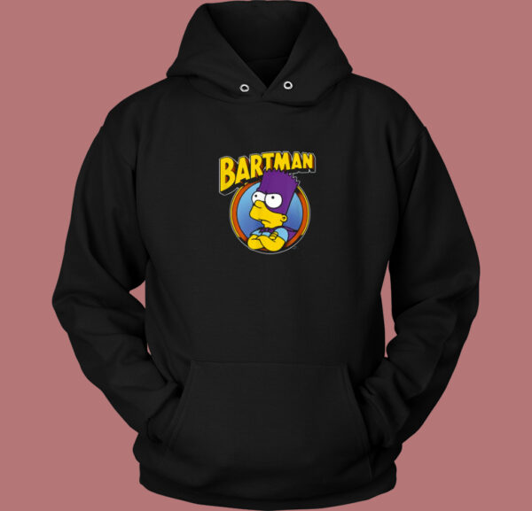 Bartman Hero Shot Unisex Hoodie Style