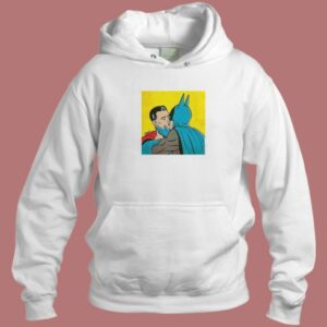 Batman And Superman Kissing Hoodie Style 2