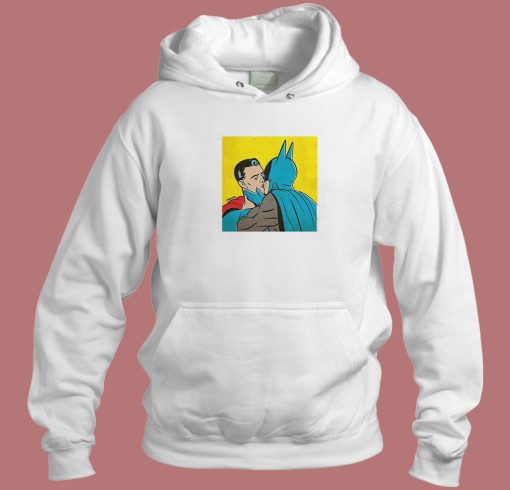 Batman And Superman Kissing Hoodie Style Batman And Superman Kissing Hoodie Style
