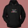 Batman Superman Wonder Woman Christmas 80s Hoodie