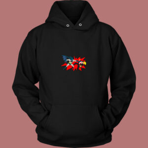 Batman Vs Trump A Punch In The Face Vintage Hoodie 1