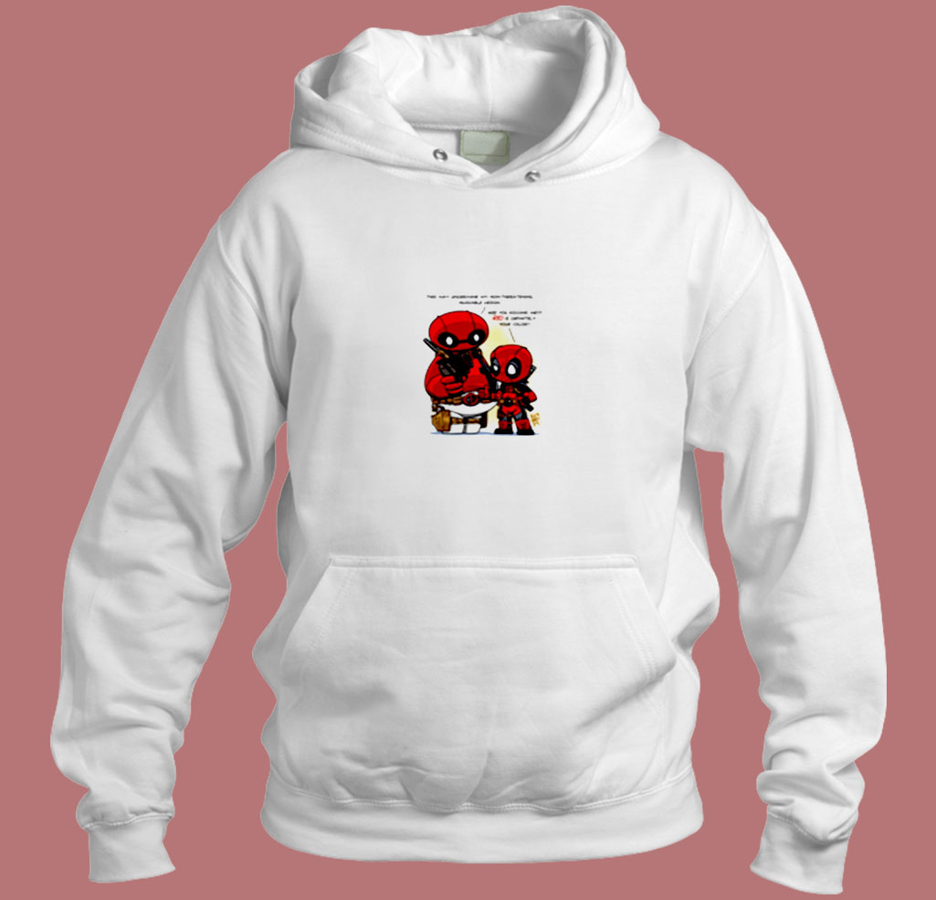 Baymax And Deadpool Parody Aesthetic Hoodie Style Baymax And Deadpool Parody Aesthetic Hoodie Style