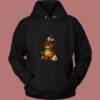 Bear Hustle Money Rap Boys Christmas 80s Hoodie